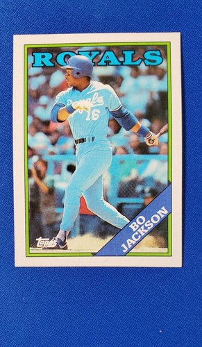 1988 Topps #750 Bo Jackson Kansas City Royals Baseball Card