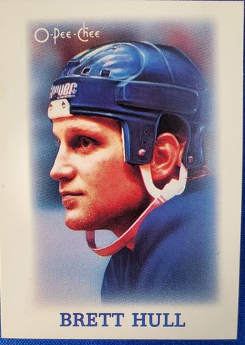 Brett Hull O-Pee-Chee Rookie Hockey Card - NHL